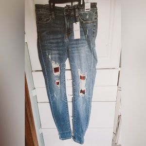 NWT Judy Blue Buffalo denim jeans